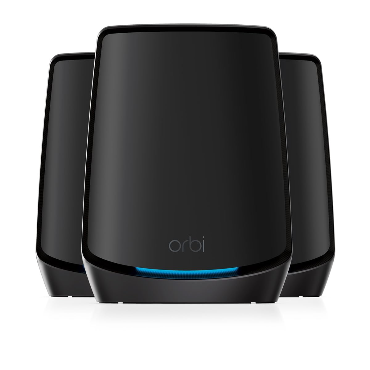 NETGEAR Orbi RBK863SB Tri-Band Wi-Fi 6 Mesh System – Router with 2 Satellite Extenders, Coverage up to 8,000 sq. ft, 100 Devices, 10 Gig Port NETGEAR Orbi RBK863SB Tri-Band Wi-Fi 6 Mesh System – Router with 2 Satellite Extenders, Coverage up to 8,000 sq. ft, 100 Devices, 10 Gig Port